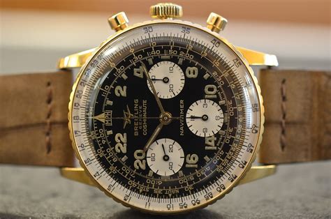 orologio breitling vintage oro|Hands.